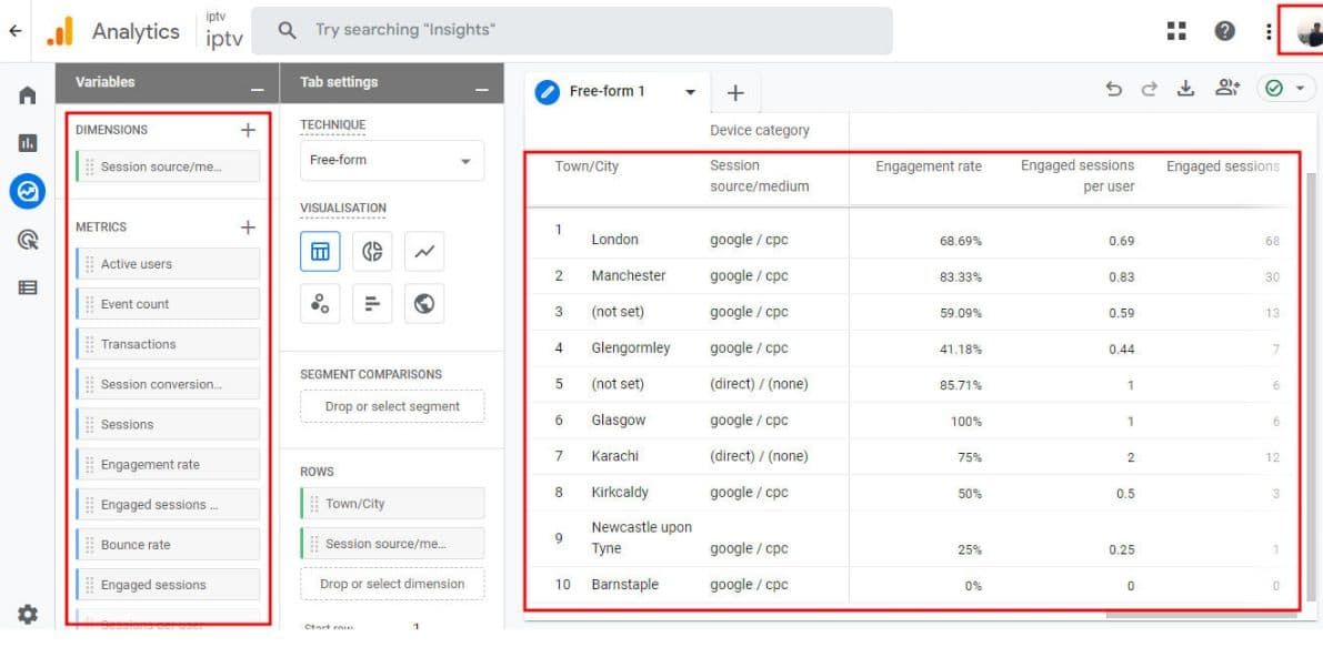 Google Ads — campaign performance — screenshot 6