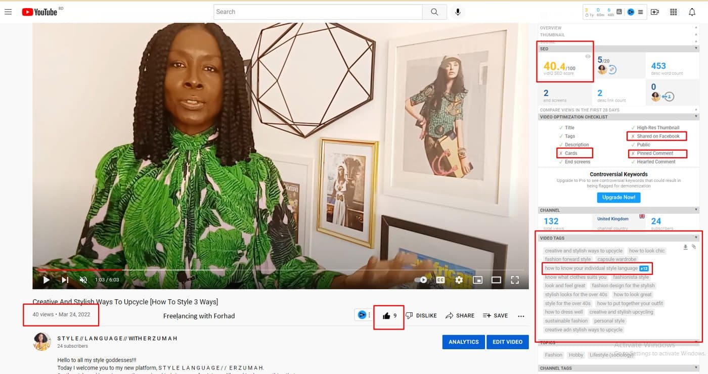 YouTube SEO & Video Optimization — screenshot 1