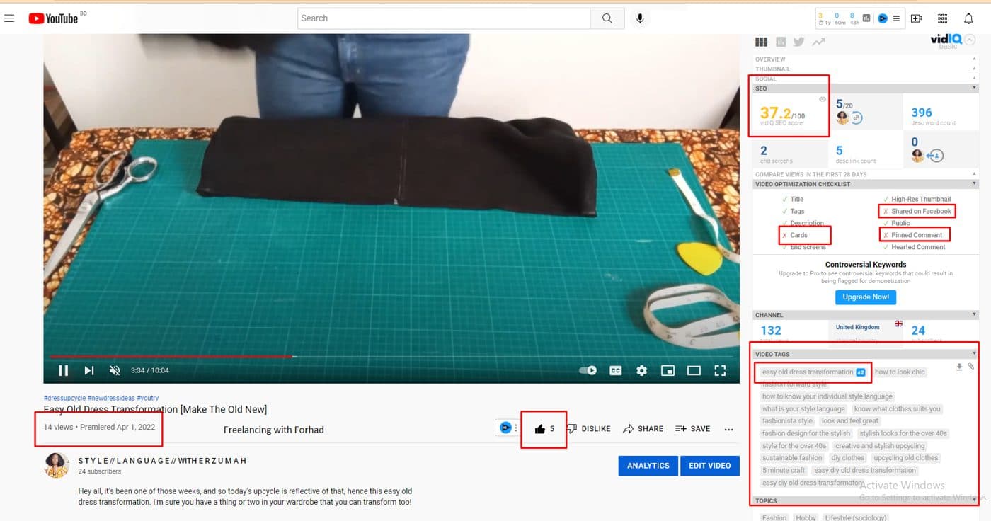 YouTube SEO & Video Optimization — screenshot 2